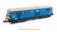 GM2210202 Dapol Class 73 Electro-Diesel Locomotive number E6039 in BR Blue livery with small yellow ends